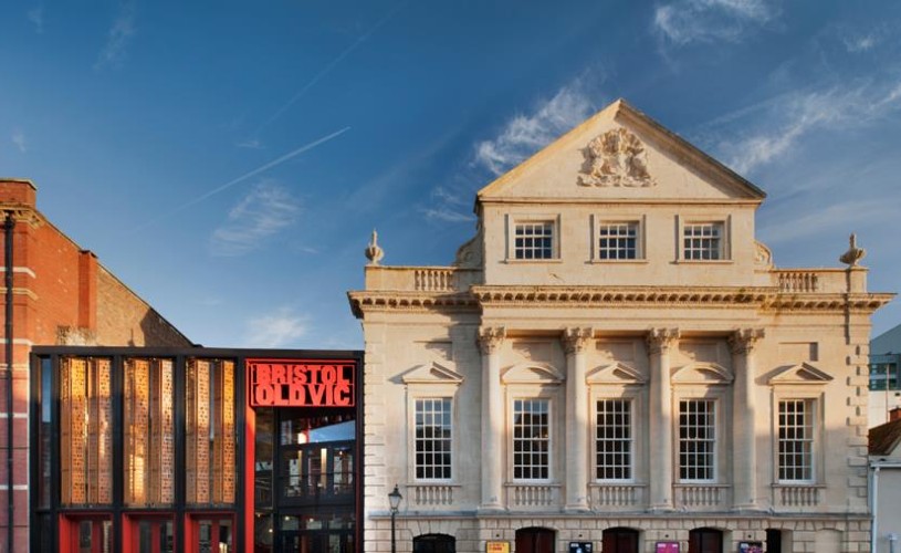 Bristol Old Vic Theatre building on King Street, Bristol